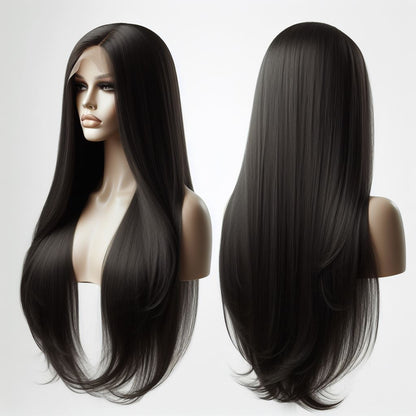 Silky Straight 5x5 Wig